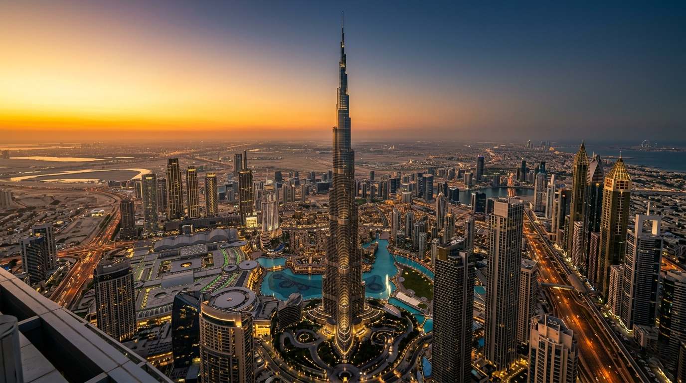 Burj Khalifa Dubai skyline — City Mortgage independent mortgage broker Dubai UAE